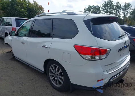 2014 Nissan Pathfinder Sv z USA, uszkodzony, nr VIN 5N1AR2MM8EC690276